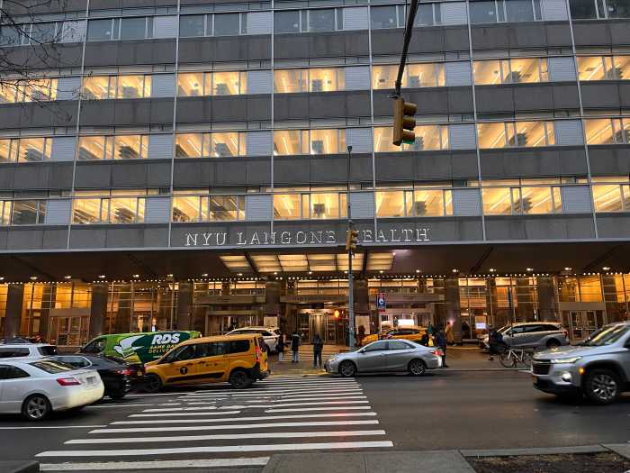 NYU Langone in February of 2025 after the hospital first started pulling back on gender-affirming care for youth in the aftermath of an executive order from President Trump.