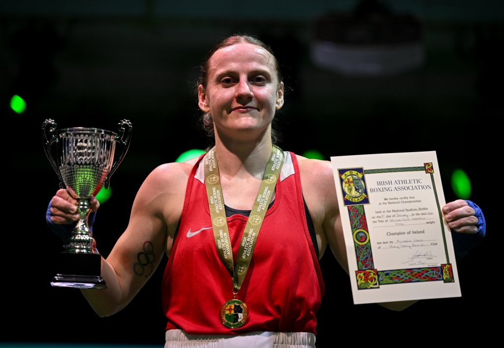 Michaela Walsh featherweight boxer.