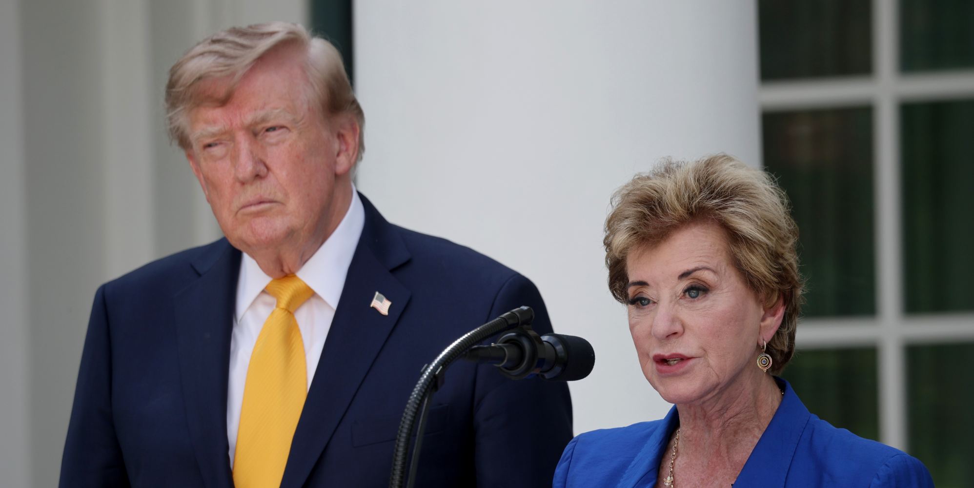 Trump e Linda McMahon: affermazioni sui bambini transgender all'evento alla Casa Bianca