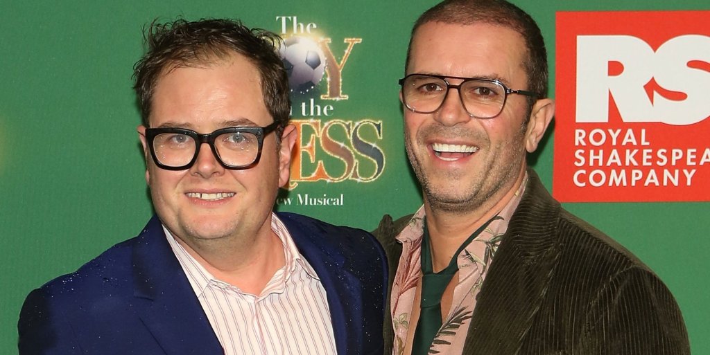 Alan Carr with Paul Drayton