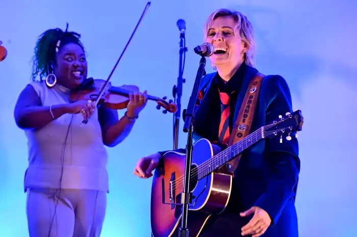 Brandi Carlile's latest album, "Returning to Myself (Sad Gay Version)," debuted last month.