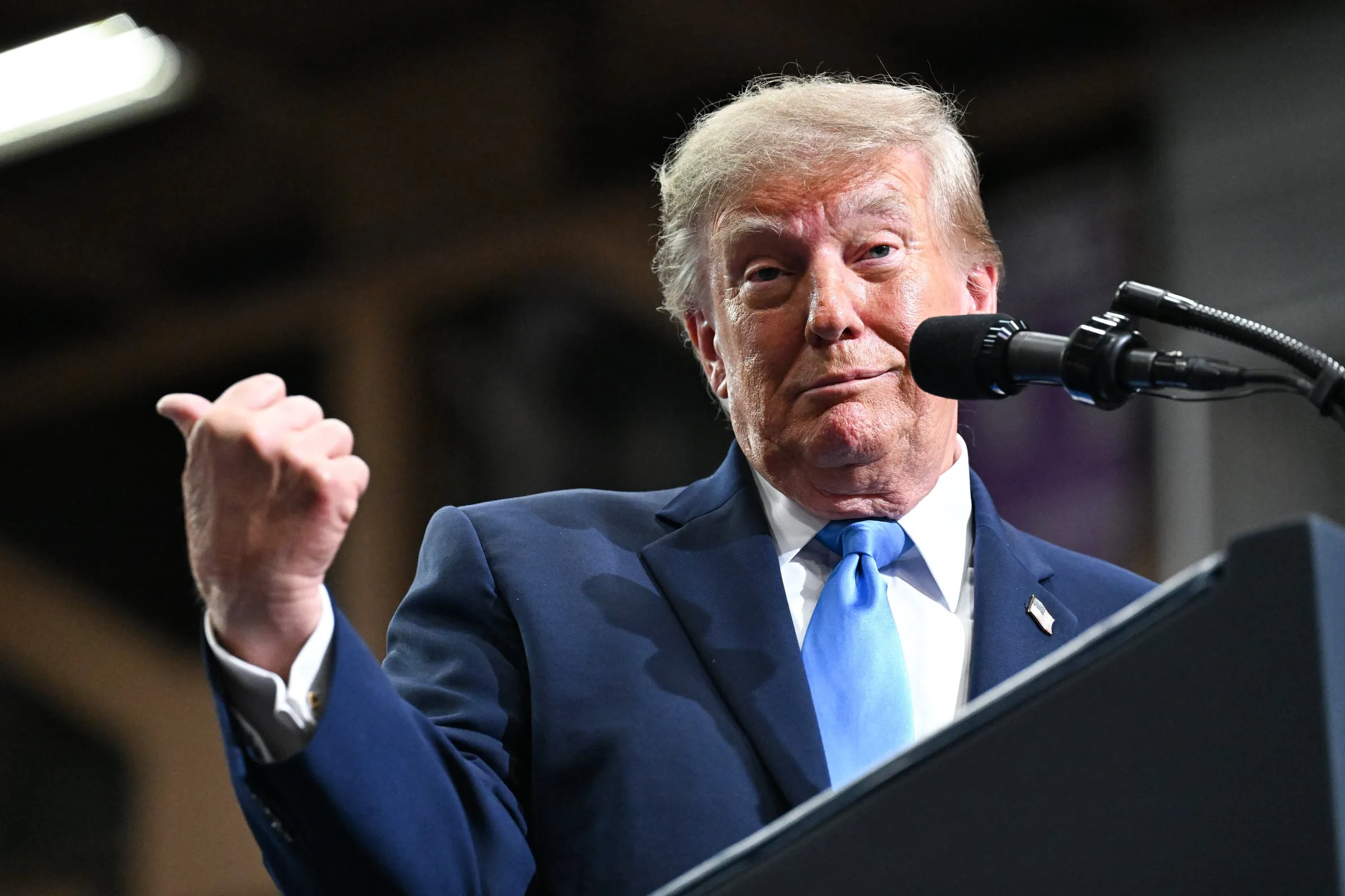 President Trump Attends Rally In Ohio For Republican Midterm Candidates