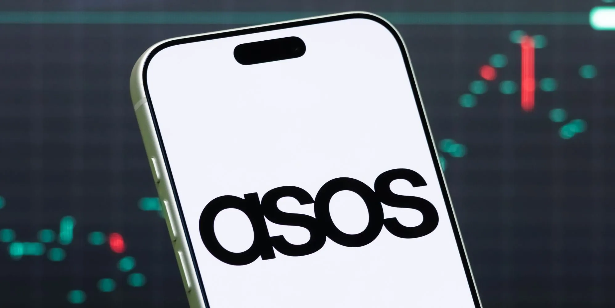 ASOS logo on a phone