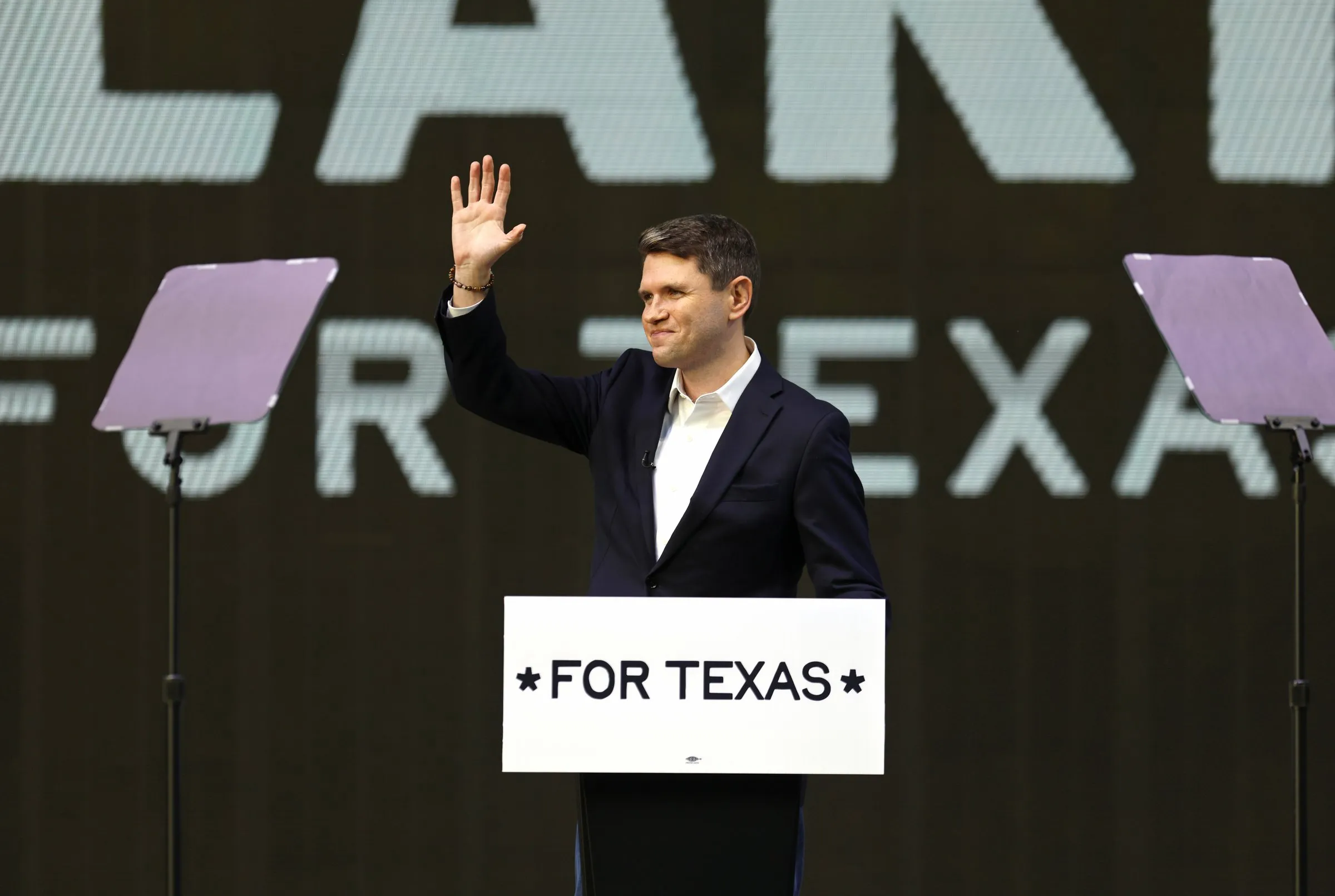 Texas Democratic Senate Candidate James Talarico Rallies Supporters In Plano